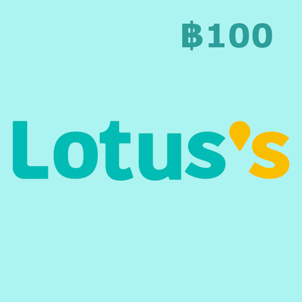 Lotus's ฿100 Подарочная карта TH
