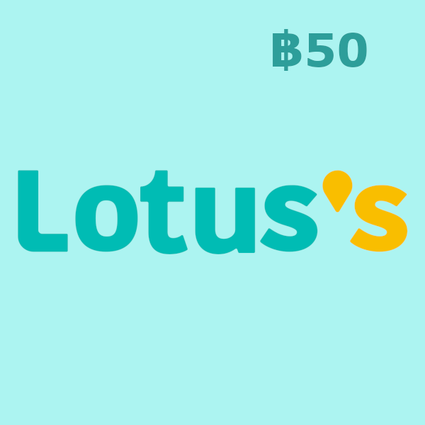 Lotus's ฿50 Подарочная карта TH