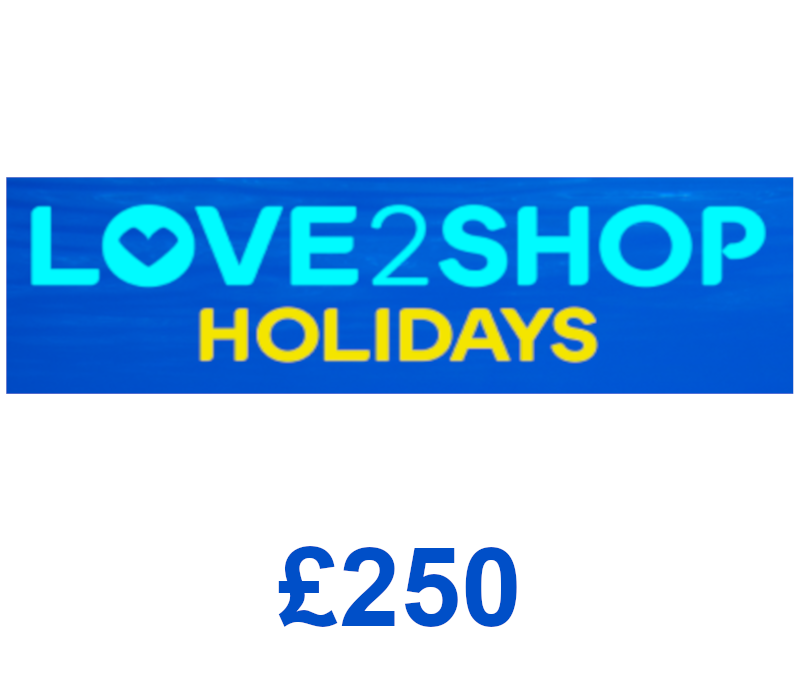 Love2Shop Holidays £250 Подарочная карта UK