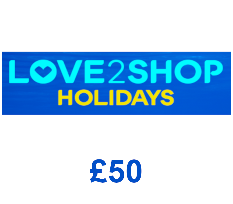 Love2Shop Holidays £50 Подарочная карта UK