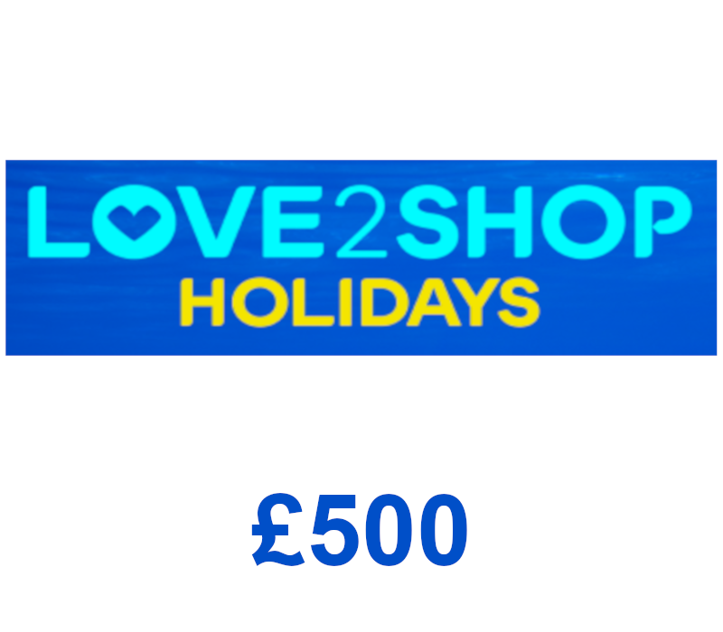 Love2Shop Holidays £500 Подарочная карта UK