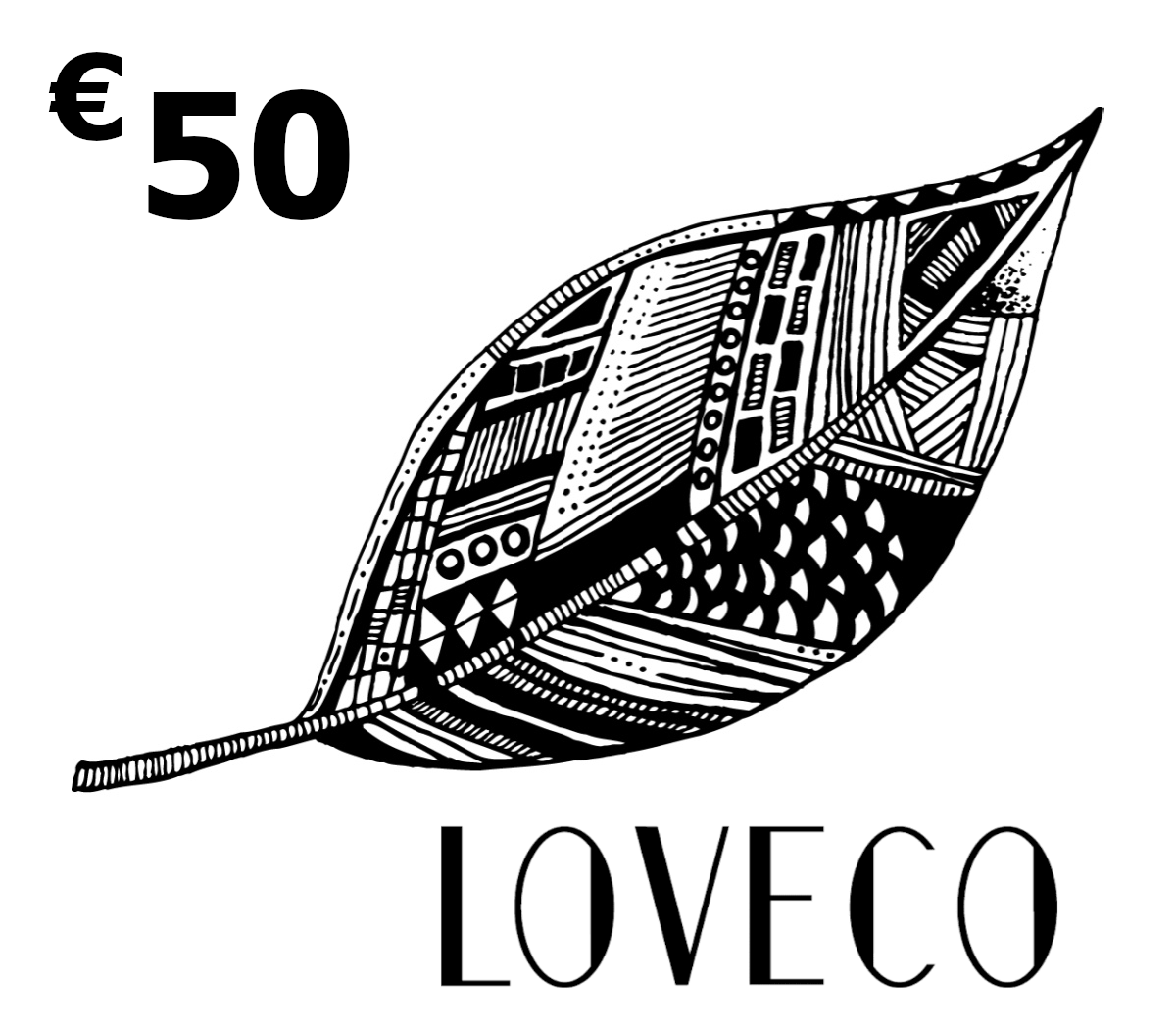 Loveco €50 Подарочная карта DE
