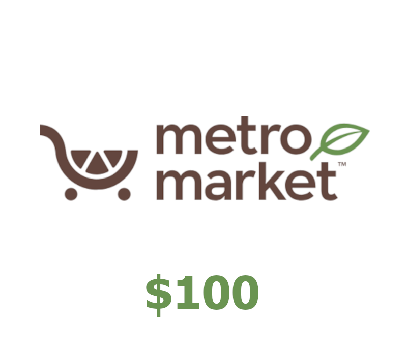 Metro Market $100 Подарочная карта US