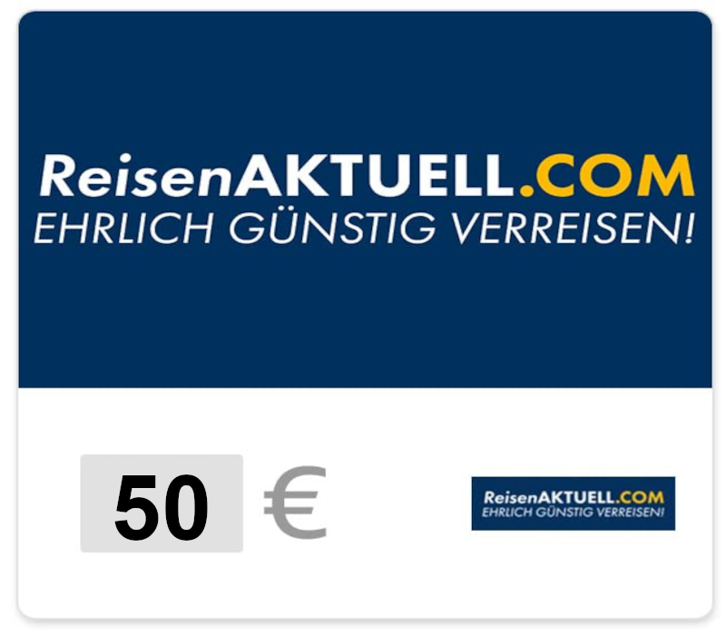 Reisen Aktuell €50 Подарочная карта DE