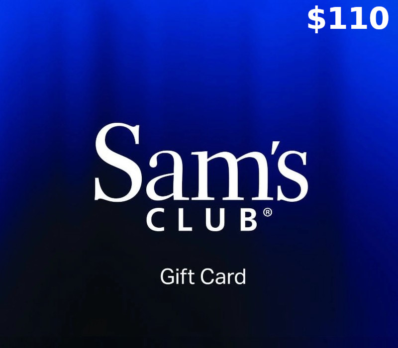 Sam’s Club $110 Подарочная карта US