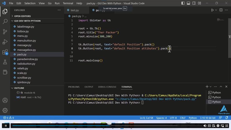 Python GUI Development with Tkinter: Build Pro Desktop Apps! купить