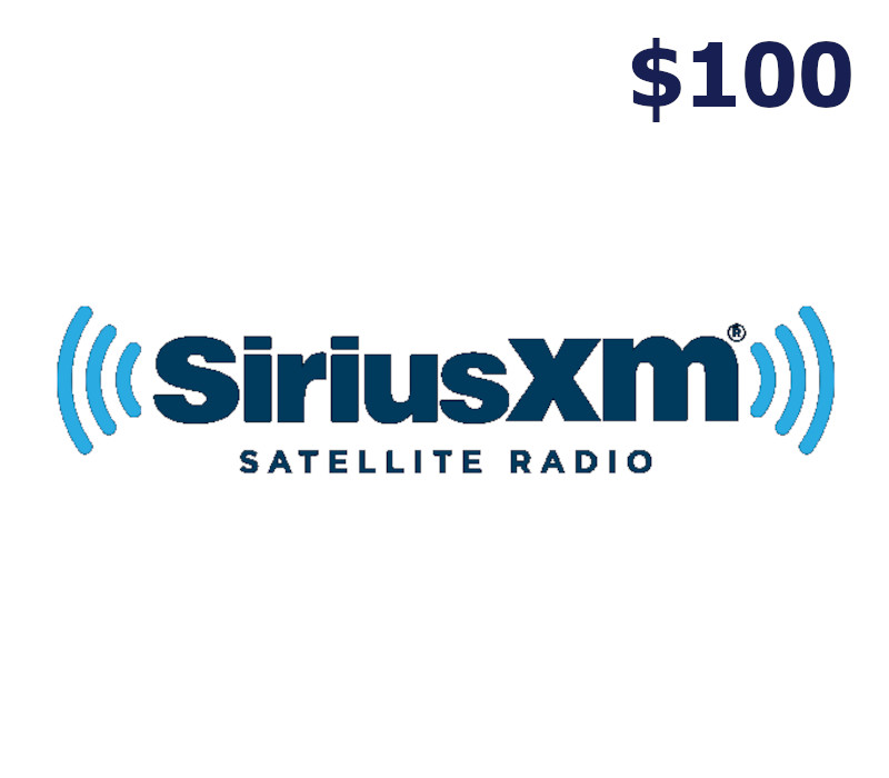 SiriusXM $100 Подарочная карта US