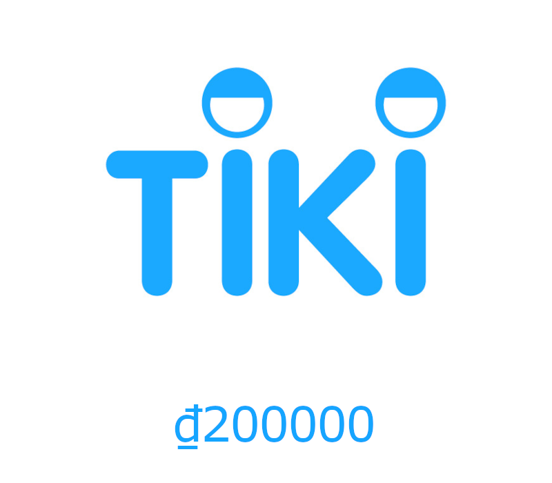 Tiki ₫200000 Подарочная карта VN