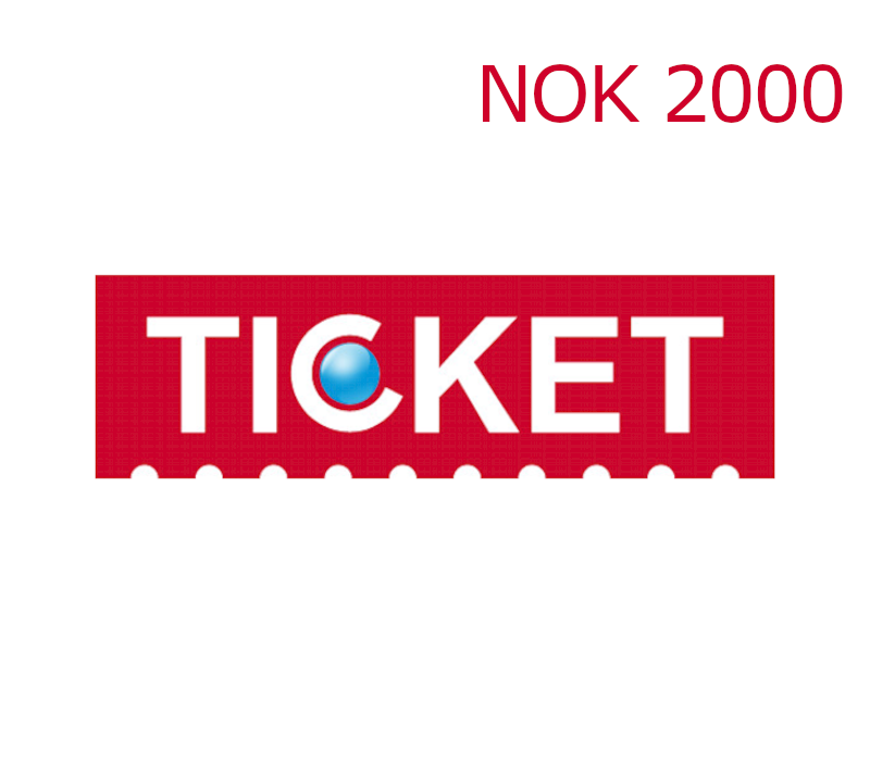 Ticket 2000 NOK Подарочная карта NO