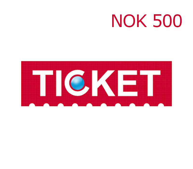 Ticket 500 NOK Подарочная карта NO