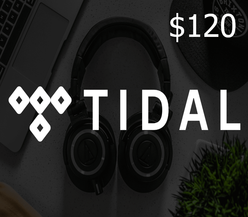 TIDAL $120 Gift Card US 