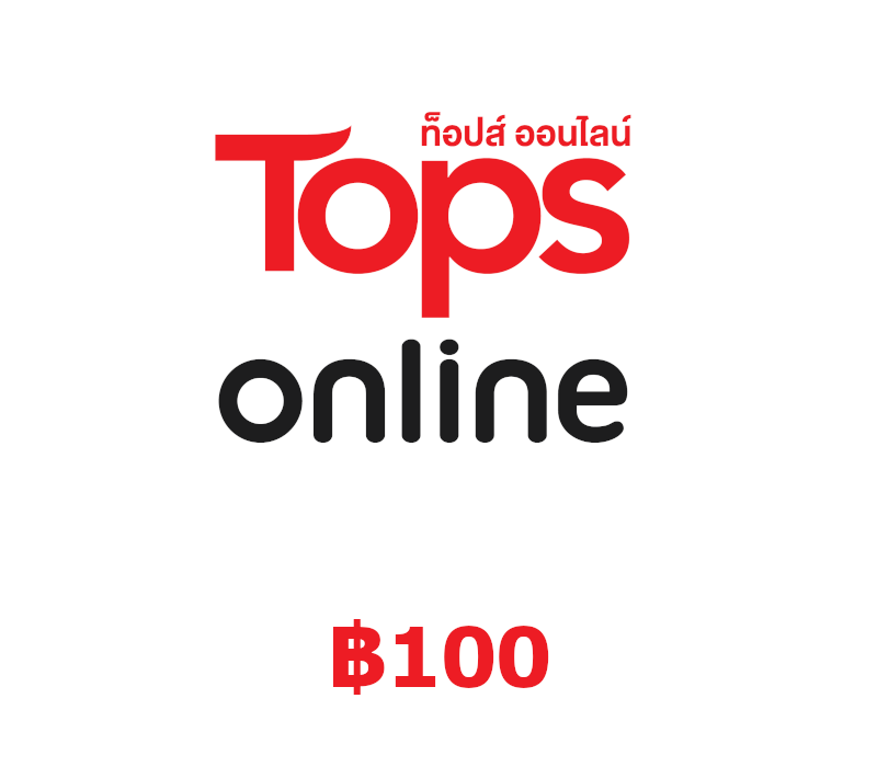 Tops Online ฿100 Подарочная карта TH