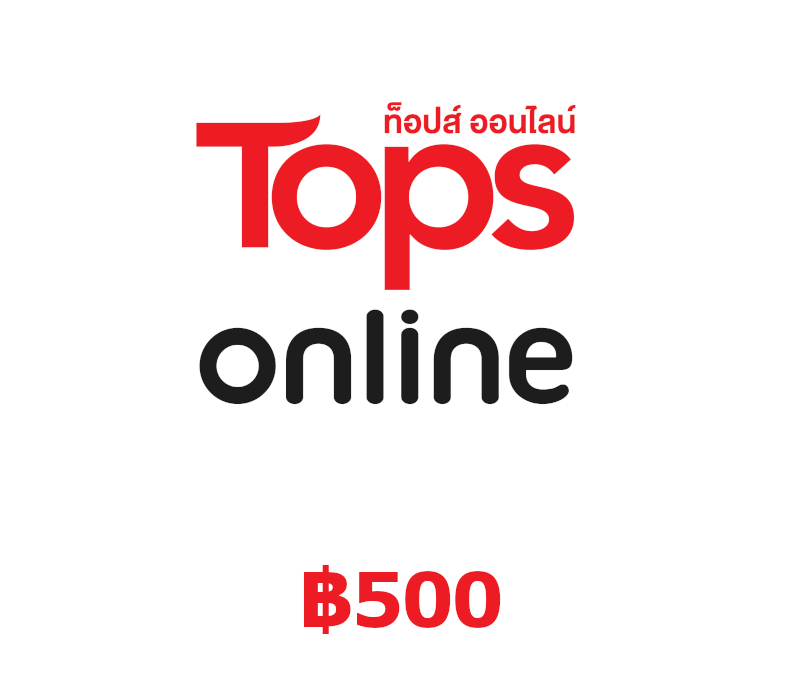 Tops Online ฿500 Подарочная карта TH