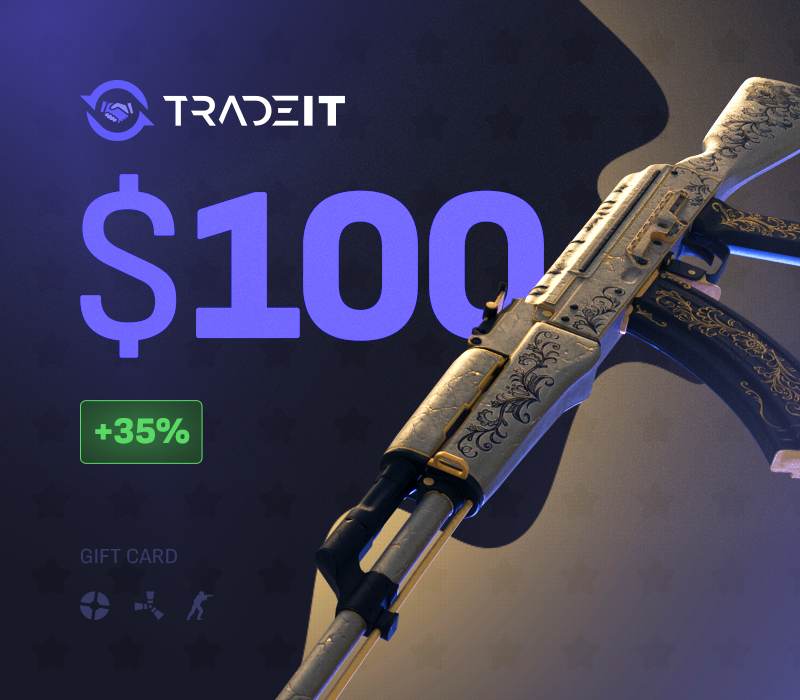 Tradeit $100 Trade Подарочная карта