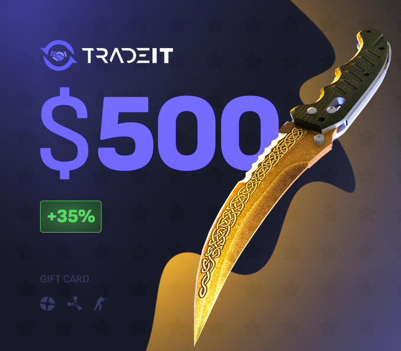 Tradeit $500 Trade Подарочная карта