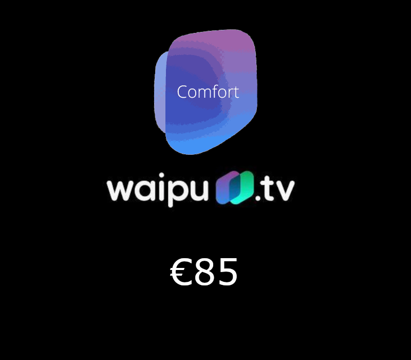 Waipu.tv Comfort €85 Подарочная карта DE