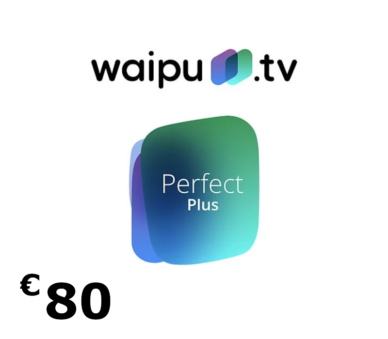 Waipu.tv Perfect Plus €80 Подарочная карта DE