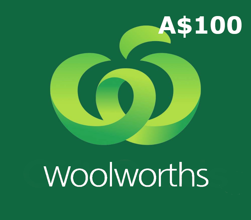Woolworths Supermarket AUD 100 Подарочная карта AU