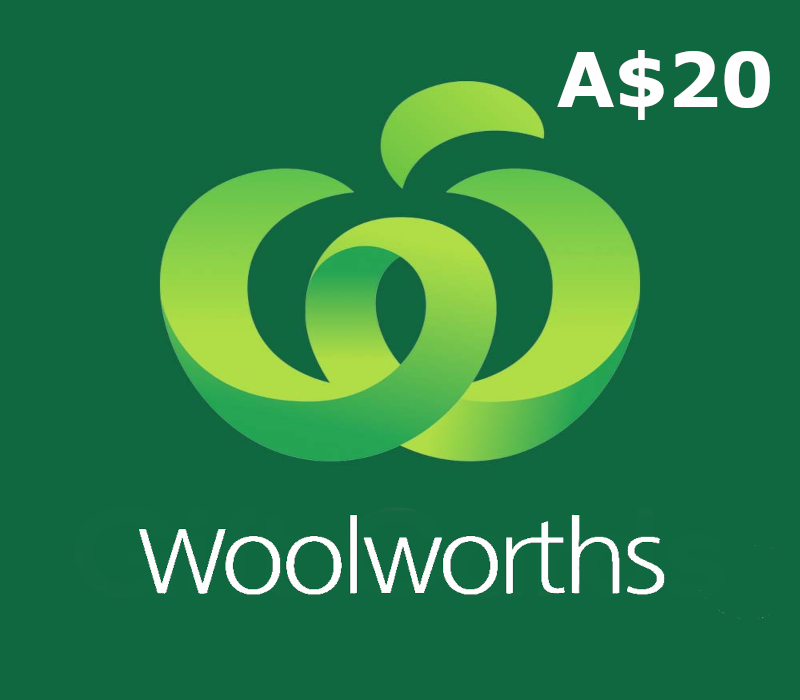 Woolworths Supermarket AUD 20 Подарочная карта AU