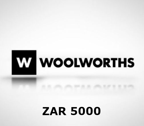Woolworths 5000 ZAR Подарочная карта ZA