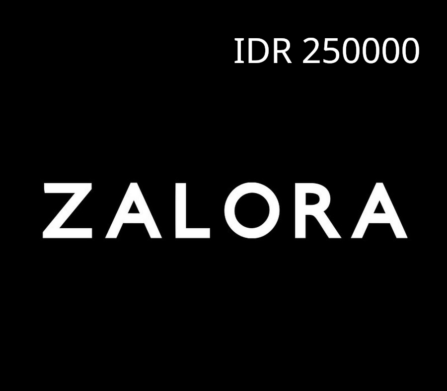Zalora IDR 250000 Подарочная карта ID