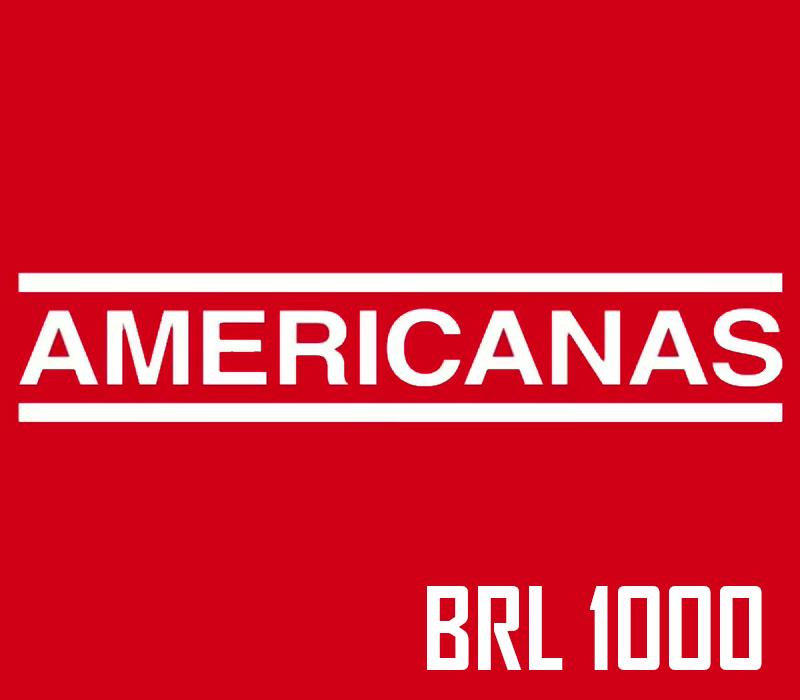 Americanas 1000 BRL Подарочная карта BR
