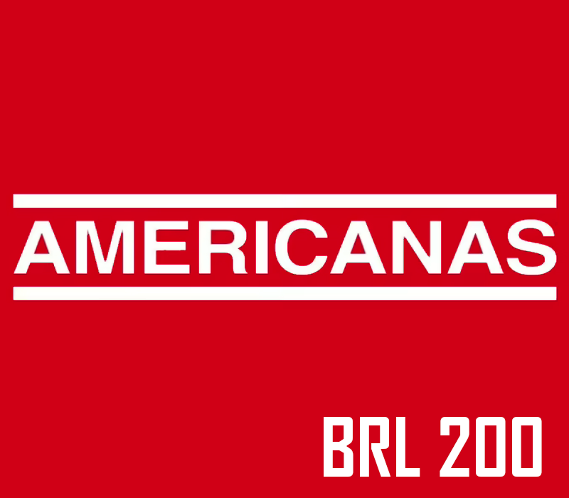 Americanas 200 BRL Подарочная карта BR