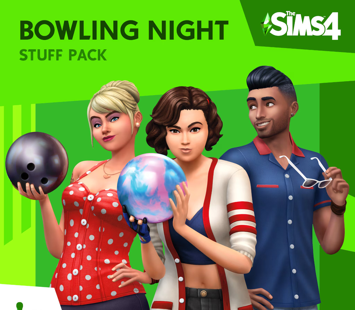The Sims 4 - Bowling Night Stuff DLC PC EA App Ключ