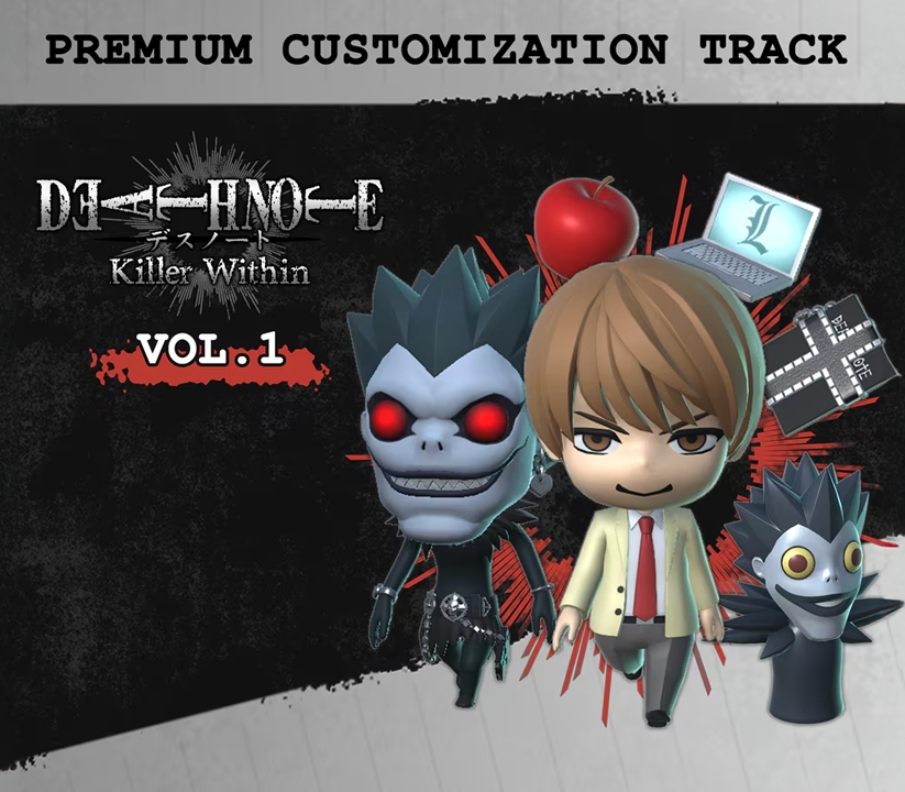 DEATH NOTE Killer Within - Premium Customization Track Vol. 1 DLC PC Steam Ключ