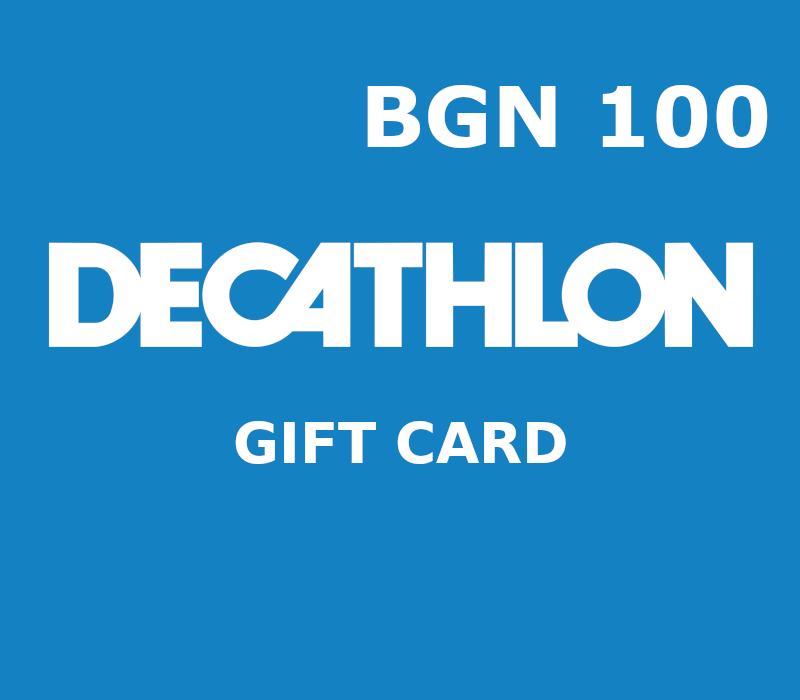 Decathlon 100 BGN Подарочная карта BG