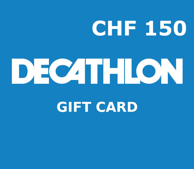 Decathlon 150 CHF Подарочная карта CH