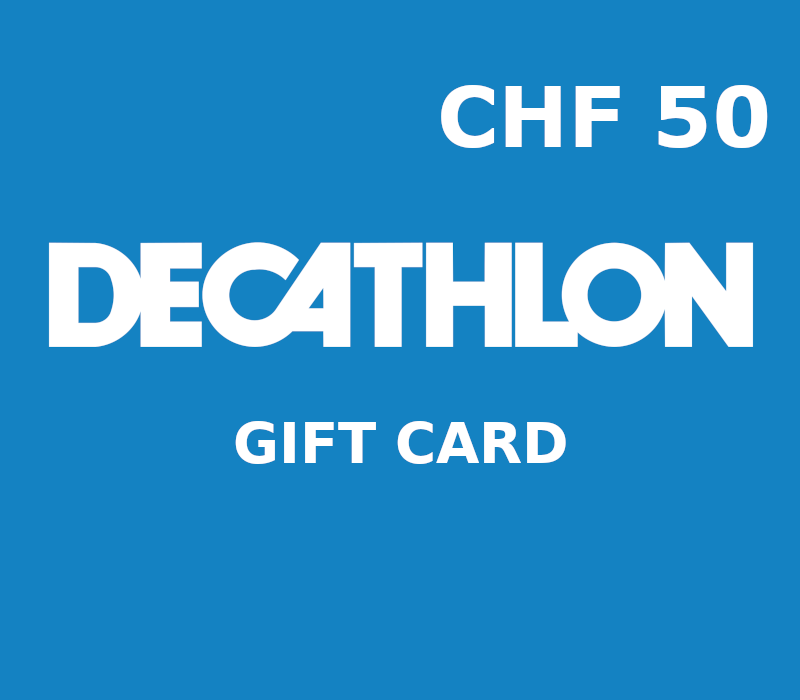 Decathlon 50 CHF Подарочная карта CH