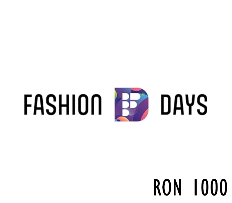 Fashion Days 1000 RON Подарочная карта RO