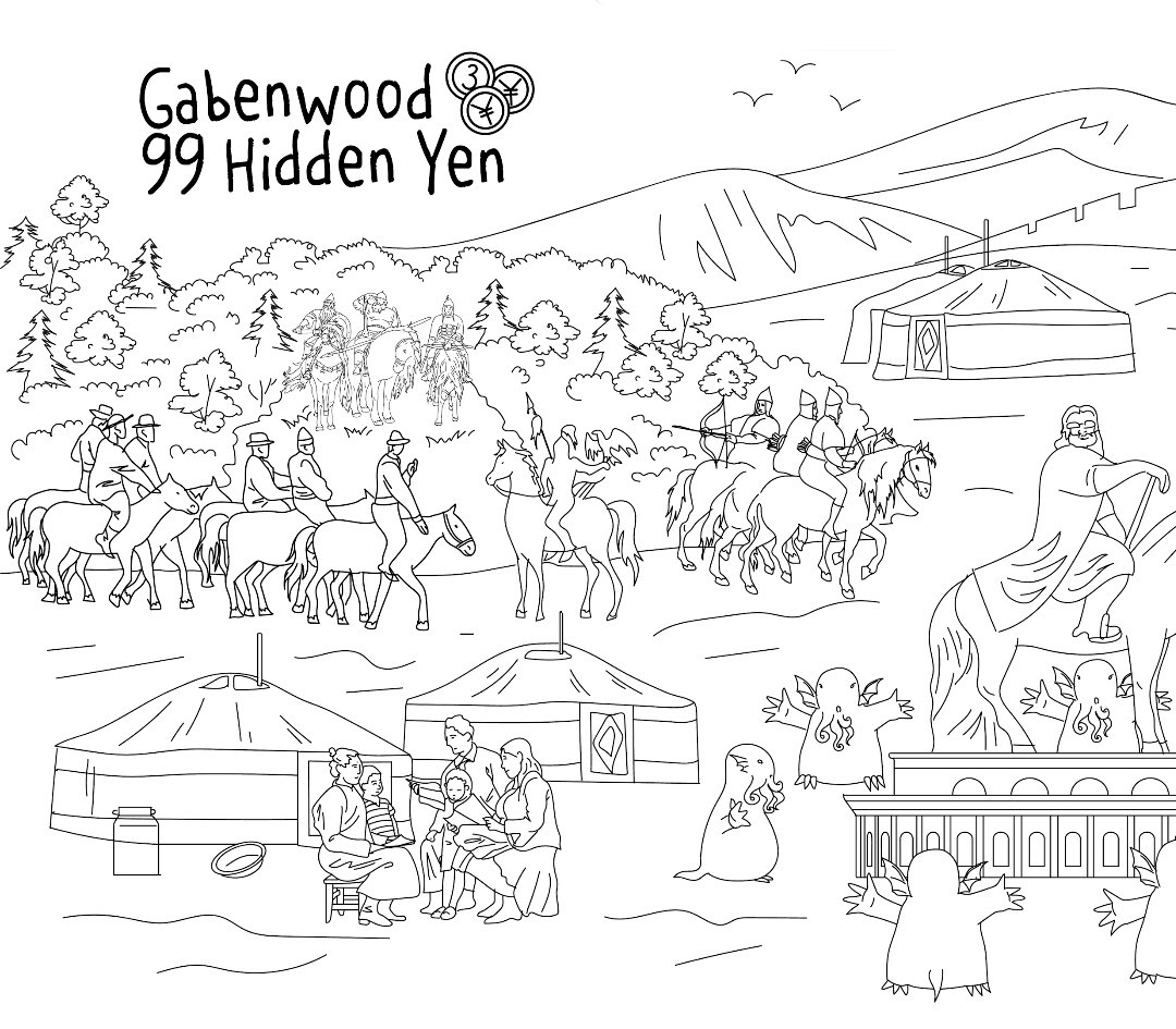 Gabenwood 3: 99 Hidden Yen PC Steam Ключ