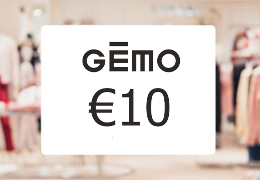 Gemo €10 Подарочная карта FR