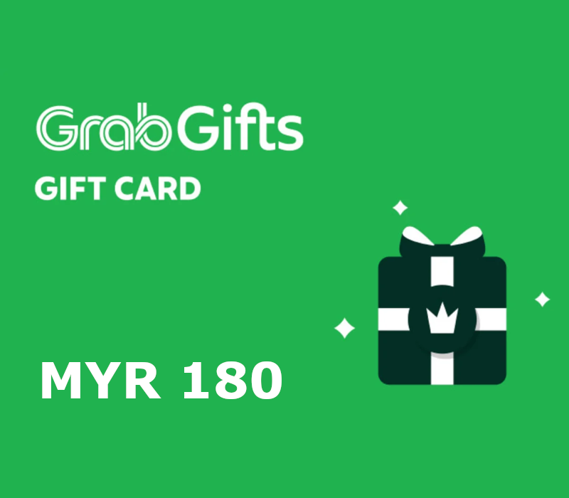Grab MYR 180 Подарочная карта MY