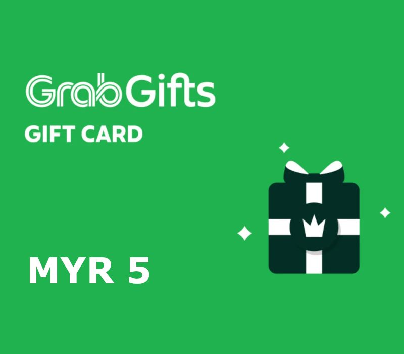 Grab MYR 5 Подарочная карта MY