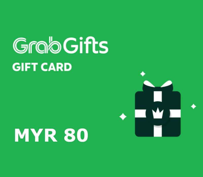 Grab MYR 80 Подарочная карта MY