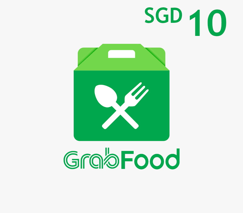 Grab Food SGD 10 Подарочная карта SG