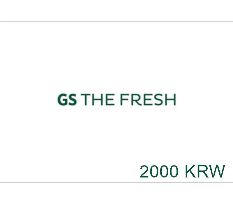 GS The Fresh 2000 KRW Подарочная карта KR