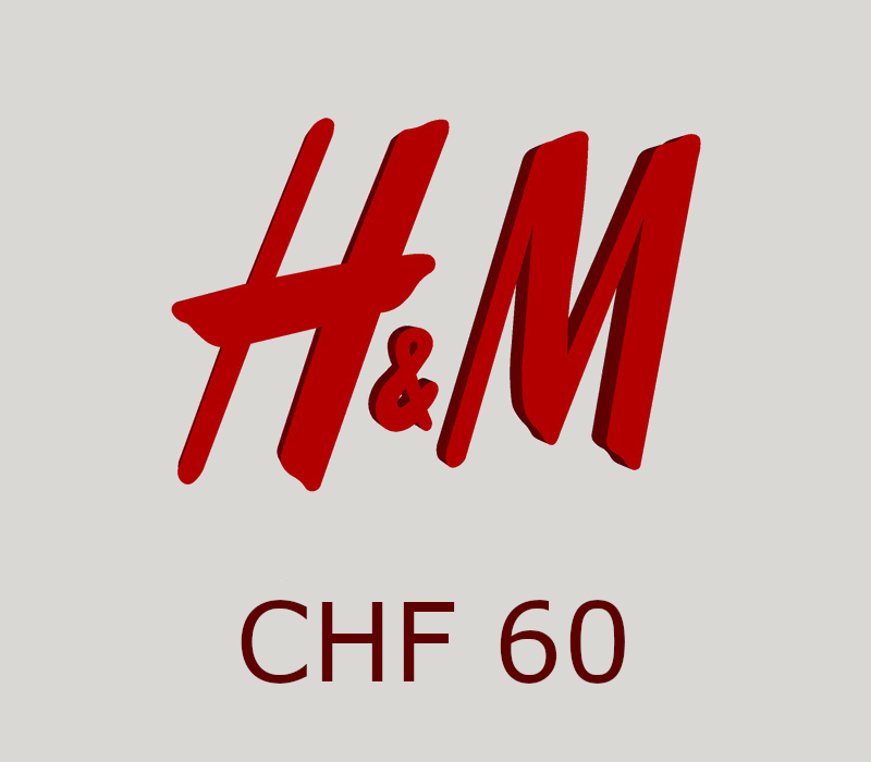H&M 60 CHF Подарочная карта CH