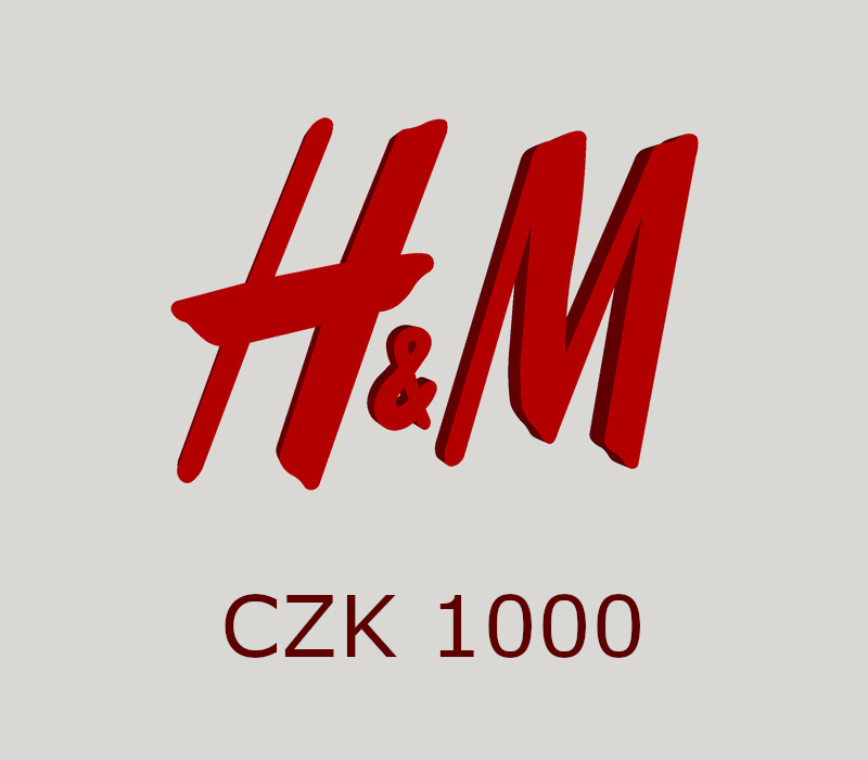 H&M 1000 CZK Подарочная карта CZ