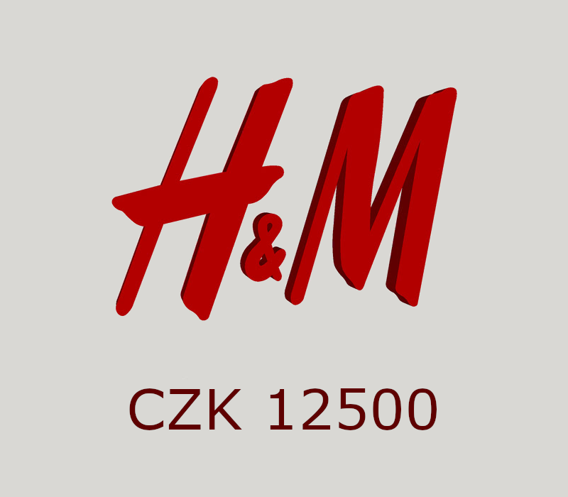 H&M 12500 CZK Подарочная карта CZ