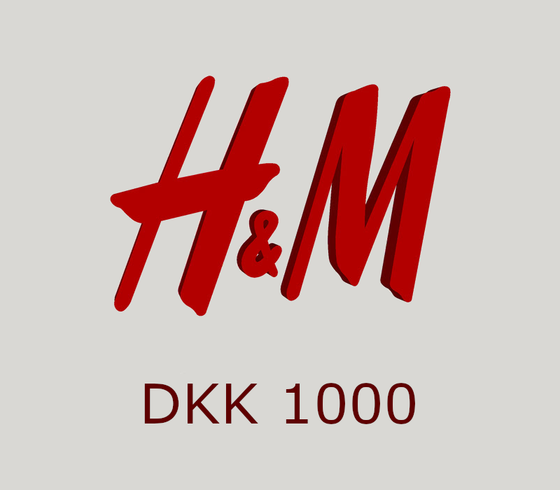H&M 1000 DKK Подарочная карта DK