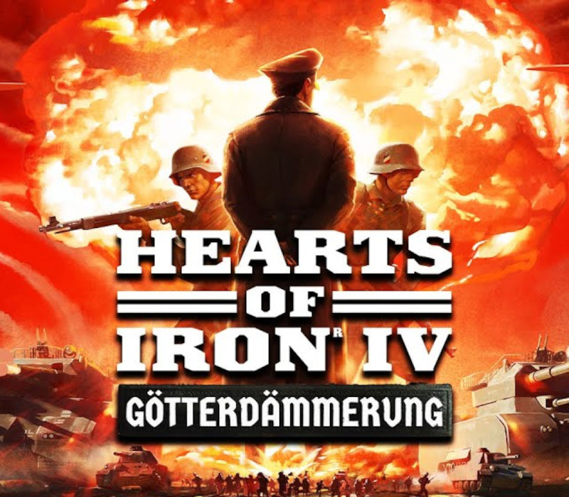Hearts of Iron IV - Götterdämmerung DLC EU PC Steam Ключ