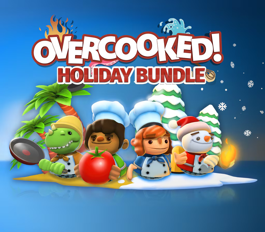 Overcooked Holiday Набор PS4 Аккаунт
