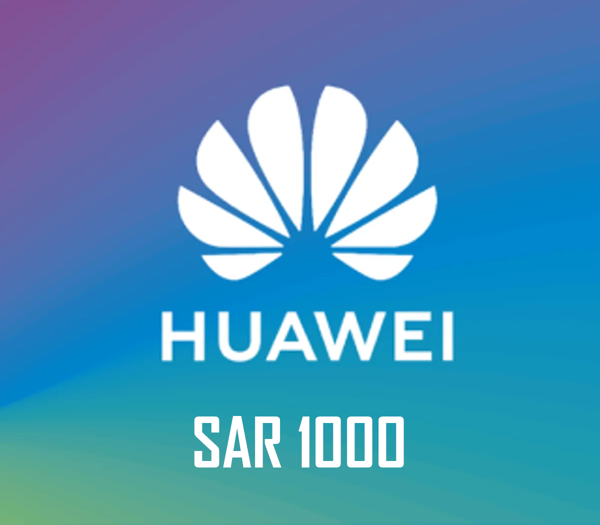 Huawei AppGallery SAR 1000 Подарочная карта SA