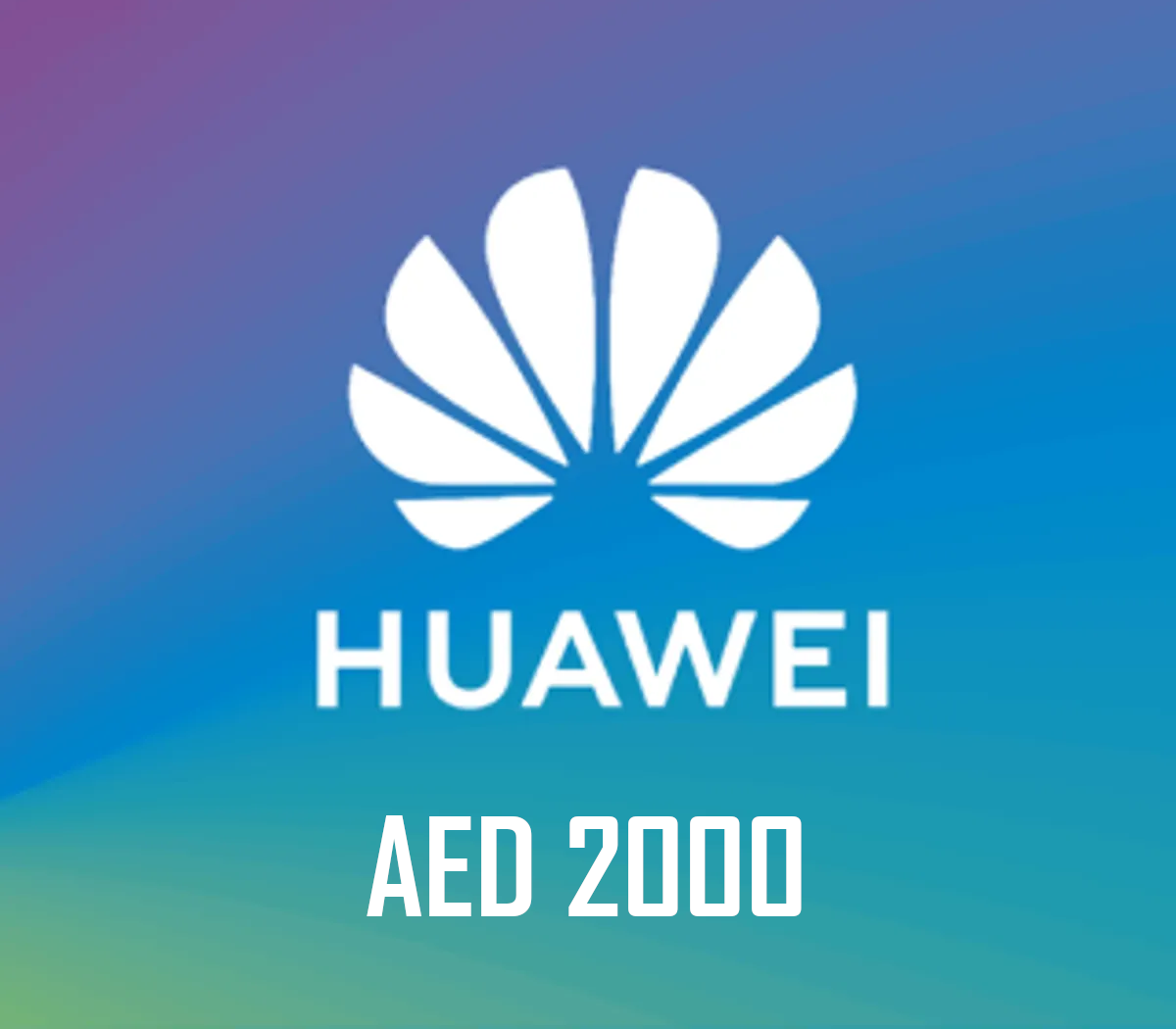 Huawei AppGallery 2000 AED Подарочная карта AE