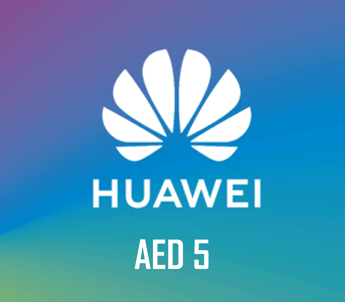 Huawei AppGallery 5 AED Подарочная карта AE