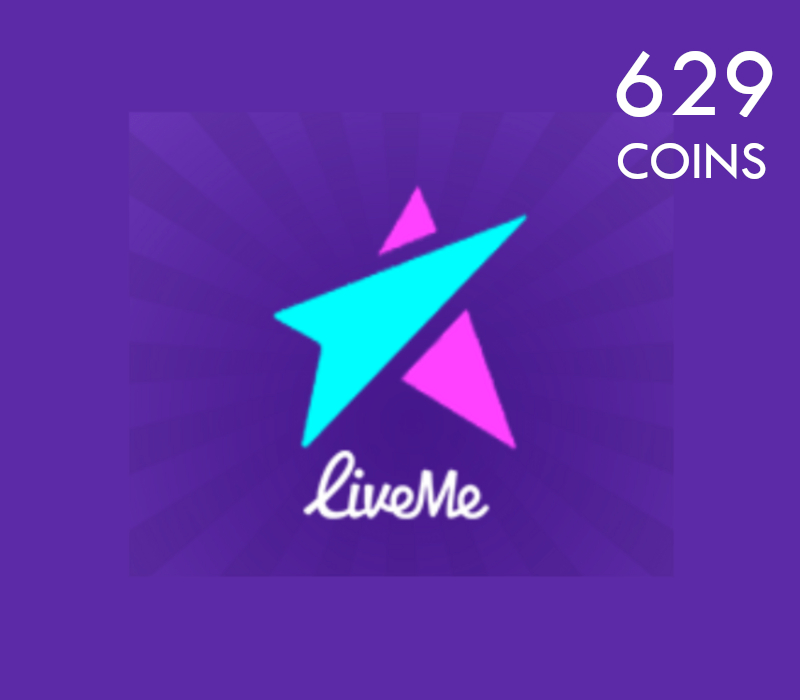 Liveme 629 Coins Подарочная карта